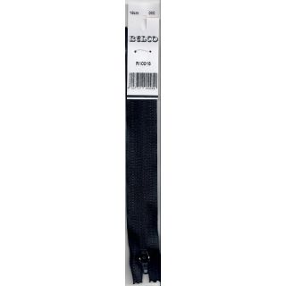 Reißverschluß 100/18 BELCO 0/KSt. Farbe 000 schwarz
