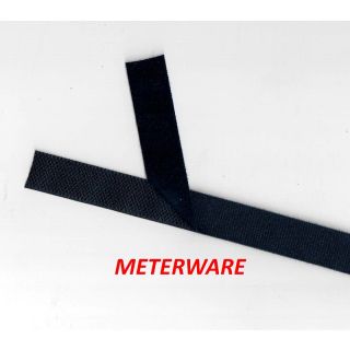 Klettenband FIXVELOURS kompl. Farbe 725 schwarz