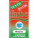 SCHIMEK Tabletten Textil-u.Batik-Farbe 19 scharlachrot