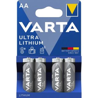 VARTA-6106/4B Lithium-Batterie AA-Blisterkarte