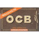 OCB Unbleached Virgin Rolls + Tips