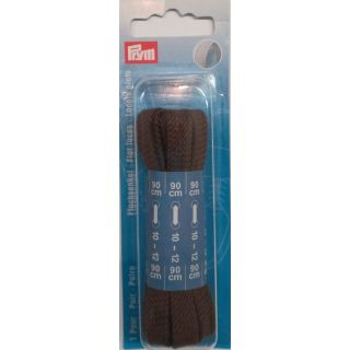 P/SB Schuhband flach 8mm/90cm braun Prym 974 721