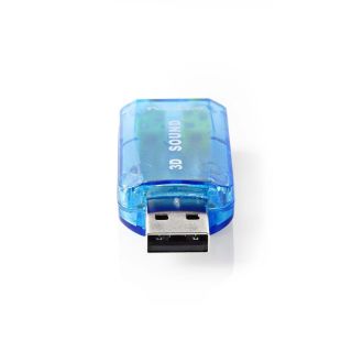 USCR10051BU Soundkarte | 5.1 | USB 2.0 | Mikrofonanschluss: 1x 3.5 mm | Headset Verbindung: 3.5 mm Male