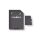 MMSD128100BK microSD-Speicherkarte | microSDXC | 128 GB | Schreibegeschwindigkeit: 50 MB/s | Lesegeschwindigkeit: 100 MB/s | UHS-I | SD Adapter enthalten