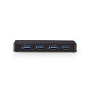 UHUBU3420BK USB-Hub | USB-A Male | 4x USB A Female |...