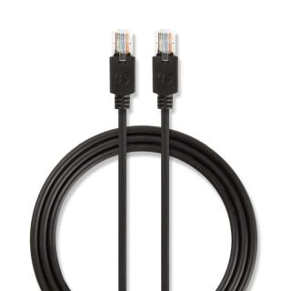 CCBW85100AT100 CAT5e-Netzwerkkabel | U/UTP | RJ45 Stecker | RJ45 Stecker | 10.0 m | Rund | LSZH | Anthrazit | Verpackung mit Sichtfenster