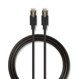 CCBW85210AT50 CAT6-Netzwerkkabel | RJ45 Stecker | RJ45 Stecker | F/UTP | 5.00 m | Rund | LSZH / PVC | Anthrazit | Verpackung mit Sichtfenster