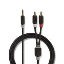 CABW22200AT30 Stereo-Audiokabel | 3.5 mm Stecker | 2x RCA...