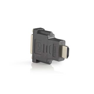 CVBW34910AT HDMI? -Adapter | HDMI? Stecker | DVI-D 24+1-Pin Buchse | Vergoldet | Gerade | ABS | Anthrazit | 1 Stück | Box