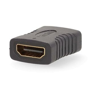 CVBW34900AT HDMI? -Adapter | HDMI? Buchse | HDMI? Buchse | Vergoldet | Gerade | PVC | Anthrazit | 1 Stück | Box