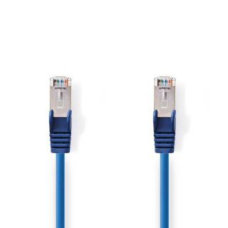 CCGP85121BU150 CAT5e-Netzwerkkabel | SF/UTP | RJ45 Stecker | RJ45 Stecker | 15.0 m | Rund | PVC | Blau | Umschlag