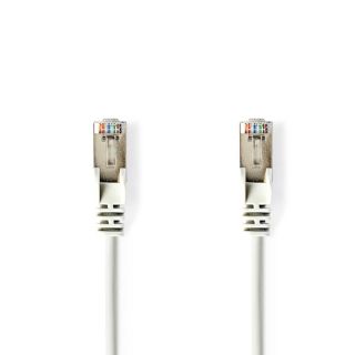 CCGP85121WT200 CAT5e-Netzwerkkabel | SF/UTP | RJ45 Stecker | RJ45 Stecker | 20.0 m | Rund | PVC | Weiss | Plastikbeutel