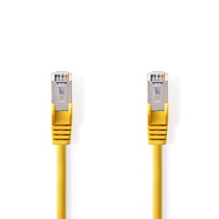CCGP85121YE50 CAT5e-Netzwerkkabel | SF/UTP | RJ45 Stecker | RJ45 Stecker | 5.00 m | Rund | PVC | Gelb | Plastikbeutel