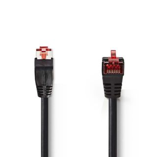CCGP85227BK20 CAT6-Netzwerkkabel | RJ45 Stecker | RJ45 Stecker | SF/UTP | 2.00 m | Rund | LSZH | Schwarz | Umschlag