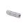 CAGB22950ME Stereo-Audio-Adapter | 3.5 mm Buchse | 3.5 mm Buchse | Vernickelt | Gerade | Metall | Silber | 1 Stück | Box