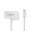 CCGB64760WT02 USB Multi-Port-Adapter | 3 in 1 | USB 3.1 |...
