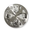 CLWA003PH40 Wanduhr | Durchmesser: 400 mm | Metall | Silber