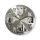 CLWA003PH40 Wanduhr | Durchmesser: 400 mm | Metall | Silber