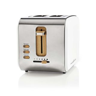 KABT510EWT Toaster | Soft Touch Serie | 2 Steckplätze | Bräunungsstufen: 6 | Auftaufunktion | Weiss