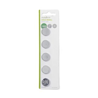 BALCR20255BL Lithium-Knopfzellenbatterie CR2025 | 3 V DC | 5-Pack