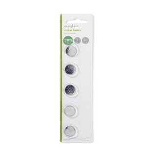 BALCR16205BL Lithium-Knopfzelle CR1620 | 3 V DC | 5-Pack