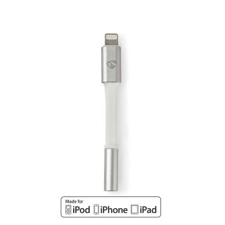CCTB39950AL015 Lightning-Adapter | Apple Lightning 8-Pin | 3.5 mm Buchse | Vergoldet | 0.15 m | Rund | Aluminium | Verpackung mit Sichtfenster