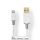 CCBW39300WT20 Lightning Kabel | USB 2.0 | Apple Lightning 8-Pin | USB-A Stecker | 480 Mbps | Vergoldet | 2.00 m | Rund | PVC | Grau / Weiss | Box