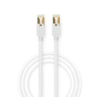 CCBW85221WT200 CAT6-Netzwerkkabel | RJ45 Stecker | RJ45 Stecker | S/FTP | 20.0 m | Rund | LSZH / PVC | Weiss | Verpackung mit Sichtfenster