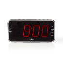 CLAR004BK Digital-Wecker-Radio | LED | 1x 3.5 mm Audio...