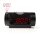 CLAR005BK Digital-Wecker-Radio | LED | Zeitprojektion | AM / FM | Snooze-Funktion | Sleep Timer | Anzahl Alarme: 2 | Schwarz