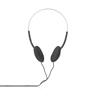 HPWD1101BK On-Ear-Kopfhörer mit Kabel | 3.5 mm | Kabellänge: 1.20 m | Schwarz
