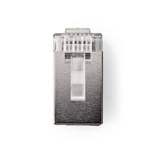 CCGB89306ME RJ45-Stecker | Stecker | Solid STP CAT6 | Gerade | Vergoldet | 10 Stück | Polycarbonate | Transparent | Box