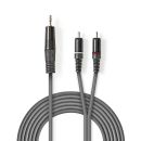 COTH22200GY15 Stereo-Audiokabel | 3.5 mm Stecker | 2x RCA...