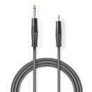 COTH23205GY15 Stereo-Audiokabel | 6.35 mm Stecker | 3.5...