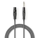COTH15120GY15 Unausgeglichen Audiokabel | XLR 3-Pin...