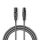 COTH15010GY10 Balanced Audio-Kabel | XLR 3-Pin Stecker | XLR 3-Pin Buchse | Vernickelt | 1.00 m | Rund | PVC | Dunkelgrau | Kartonhülle