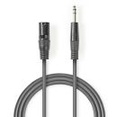 COTH15100GY30 Balanced Audio-Kabel | XLR 3-Pin Stecker |...