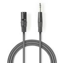 COTH15100GY50 Balanced Audio-Kabel | XLR 3-Pin Stecker |...