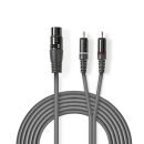 COTH15220GY30 Balanced Audio-Kabel | XLR 3-Pin Buchse |...