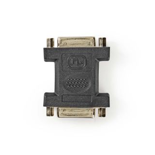 CCGP32950BK DVI-Adapter | DVI-I 24+5-Pin Buchse | DVI-I 24+5-Pin Buchse | Vernickelt | Gerade | PVC | Schwarz | Plastikbeutel