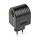 WACA12V Steckdosen Adapter | Euro / Typ C (CEE 7/16) | 100 - 240 V AC 50/60 Hz | 12 V DC | 6 W | Netzstromversorgung | 0.3 A | Schwarz | Kunststoff
