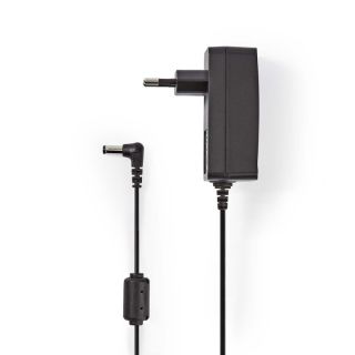 CCTVPA20BK CCTV Leistungsadapter | 2.0 A | 12 V DC | 5.5 x 2.1 mm Stecker | Stecker | 1.50 m | Schwarz