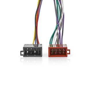 ISOCKW16PVA ISO-Adapter-Kabel | ISO Kompatibilität: Kenwood | 0.15 m | Rund | PVC | Plastikbeutel