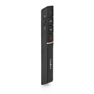 WLPSRL100BK Presenter | Laserpointer-Reichweite bis zu: 100 m | Drahtlose Reichweite bis zu: 30 m | Schwarz