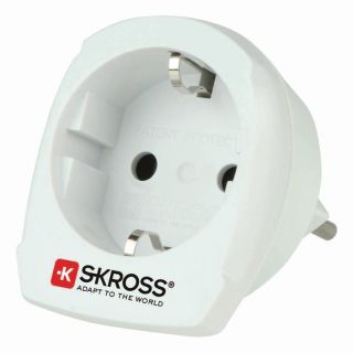SKR1500206E Reise-Adapter Reiseadapter Combo - World für Schweiz mit Schutzkontakt