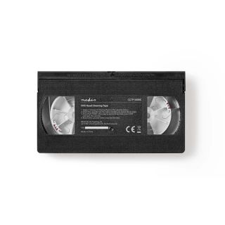 CLTP100BK Kopfreinigungsband | 20 ml | VHS-Videoköpfe | Schwarz