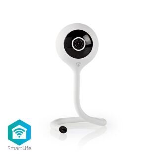 WIFICI11CWT SmartLife Innenkamera | Full HD 1080p | Cloud Storage (optional) / microSD (not enthalten) | mit Bewegungssensor | Nachtsicht | Weiss