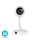 WIFICI11CWT SmartLife Innenkamera | Full HD 1080p | Cloud Storage (optional) / microSD (not enthalten) | mit Bewegungssensor | Nachtsicht | Weiss