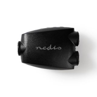 CAGB25940BK Toslink Adapter | Toslink Buchse | 2x Toslink Buchse | Verteiler | ABS | Schwarz | 1 Stück | Blister