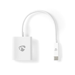 CCGP64651WT02 USB-C? Adapter | USB 3.2 Gen 1 | USB-C? Stecker | HDMI? Ausgang | 4K@30Hz | 0.20 m | Rund | Vernickelt | PVC | Weiss | Umschlag